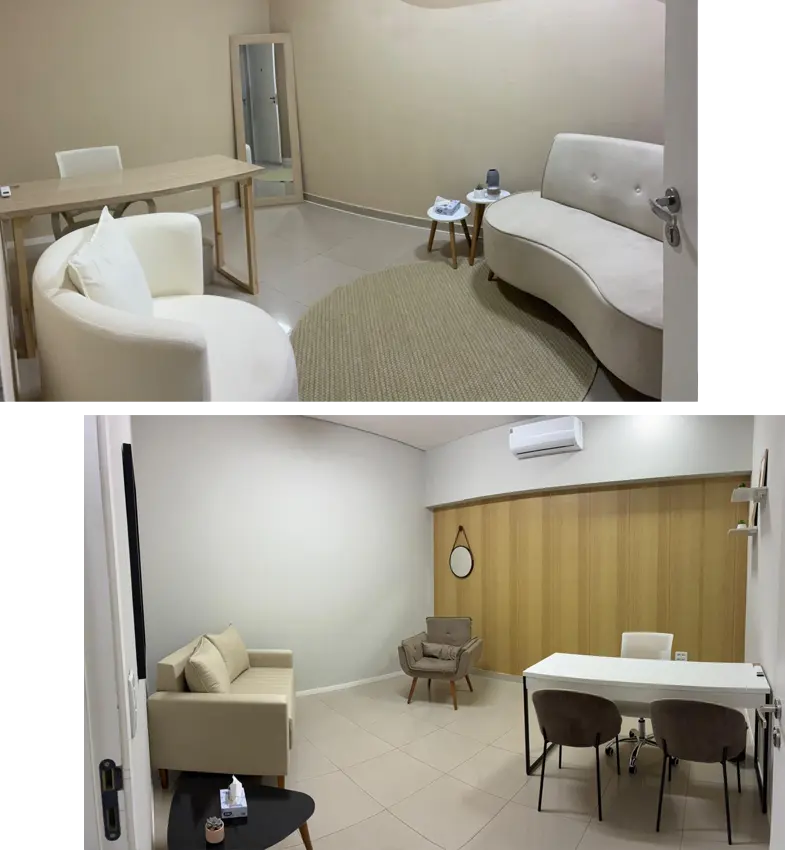 foto recepção clínica